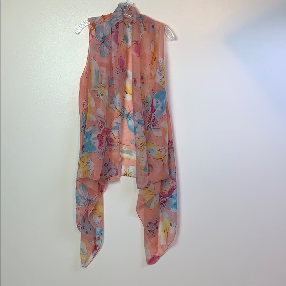 LOOP SCARF BUTTERFLY JACKET